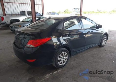 2012 Hyundai Accent Gls z USA, uszkodzony, nr VIN KMHCT4AE0CU254581